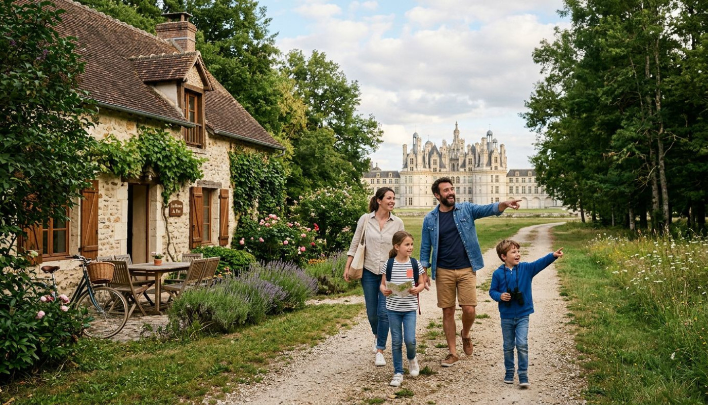 Activités familiales près d'un gîte à Chambord : découvertes et détente